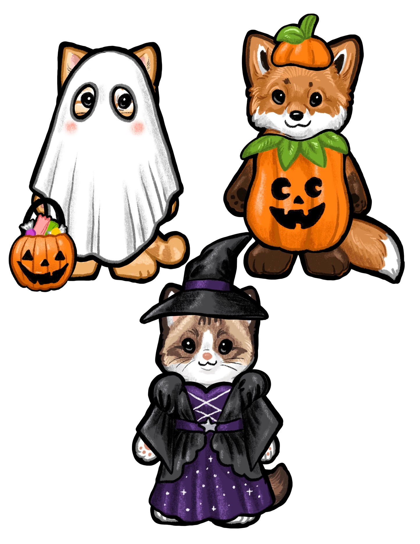 Magnet Outfits (Halloween)