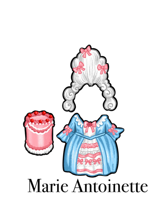 Magnet Outfit- Marie Antoinette