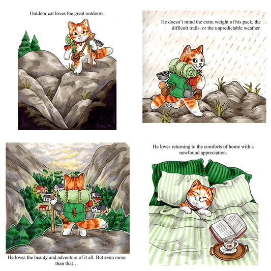 Indoor & Outdoor Cat Comics