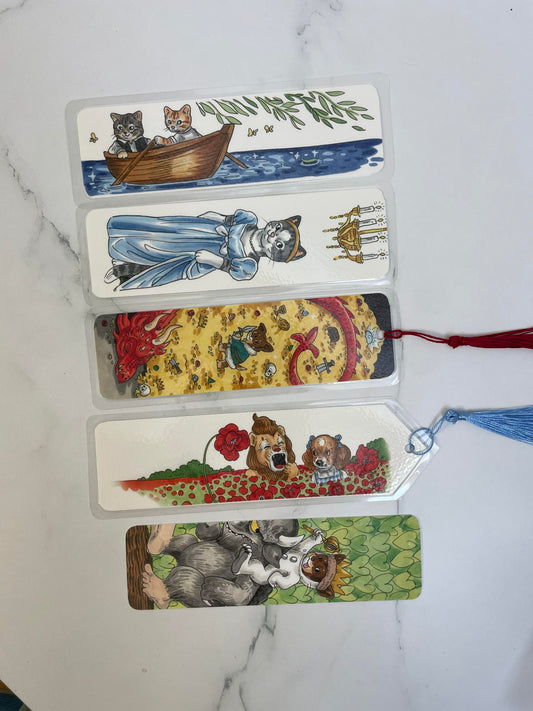 Custom Book Themed Bookmarks