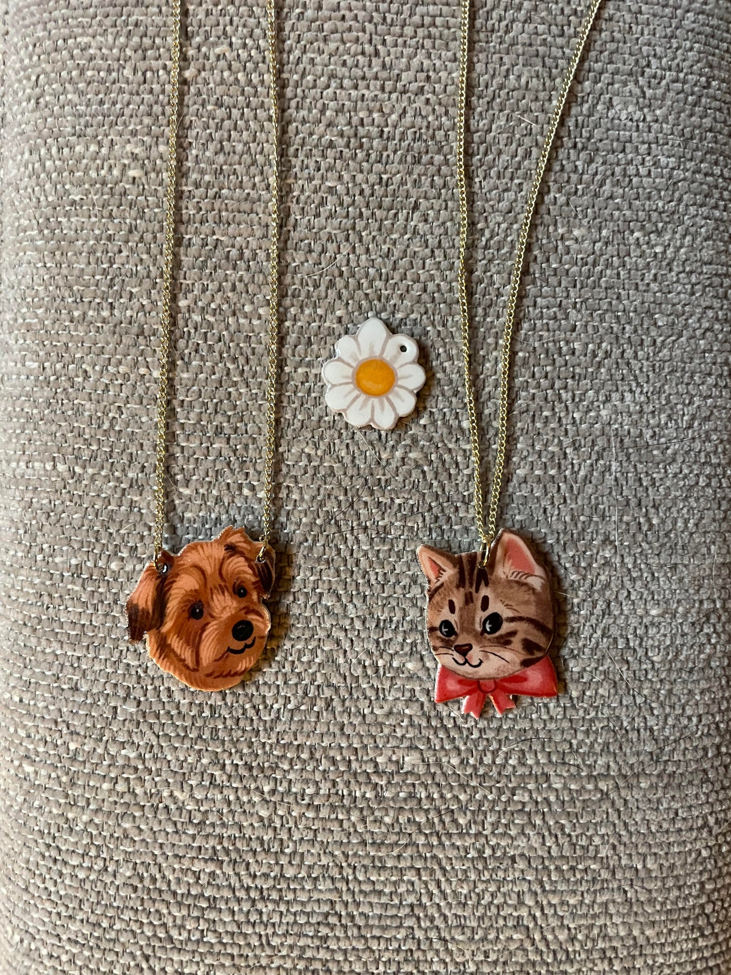 Custom Pet Portrait Necklace First Launch