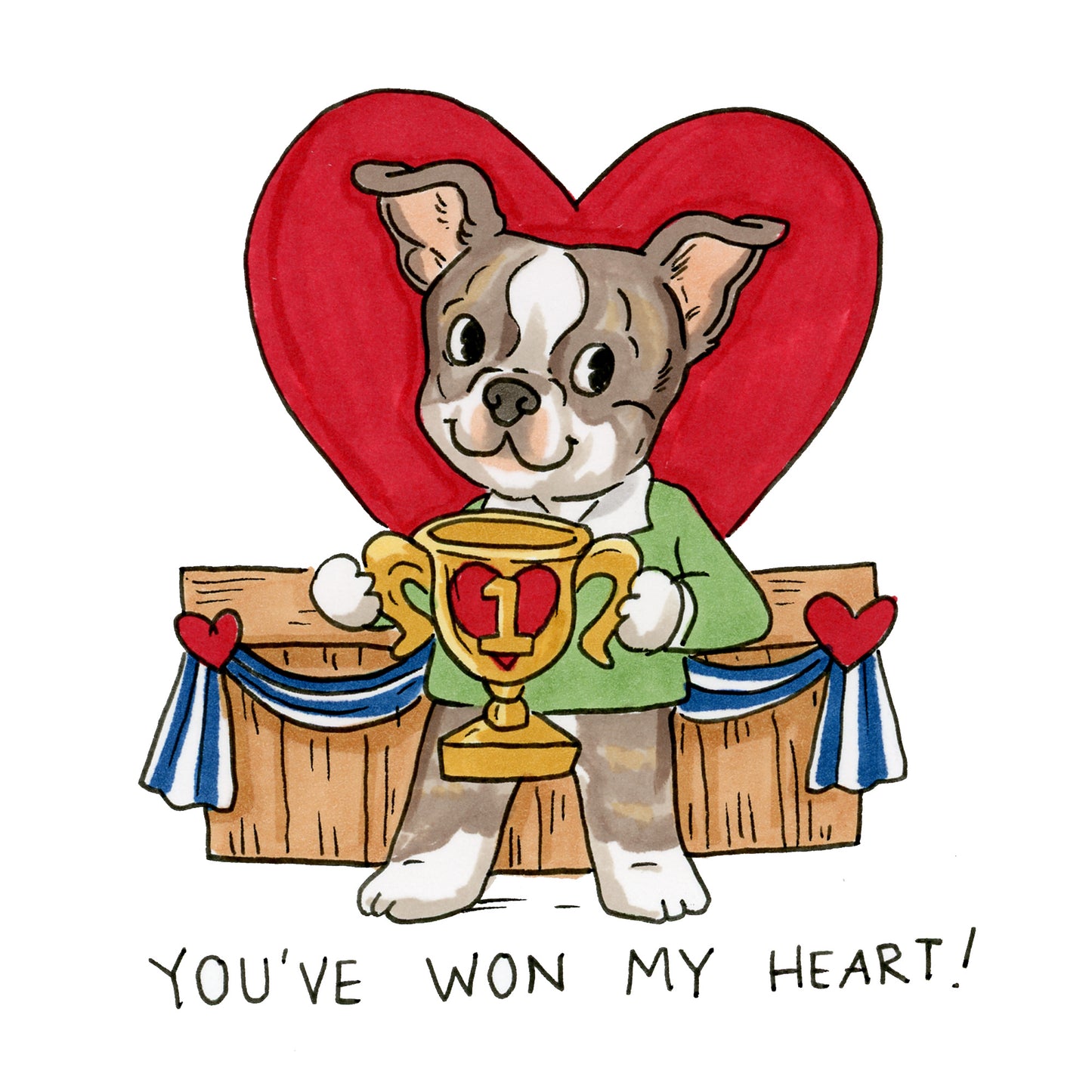 Valentine's Day Pet Sketch