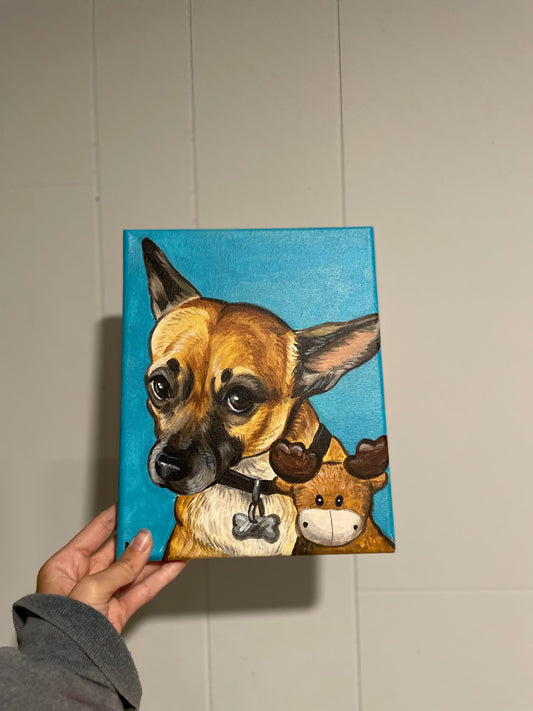 Canvas Pet Portraits